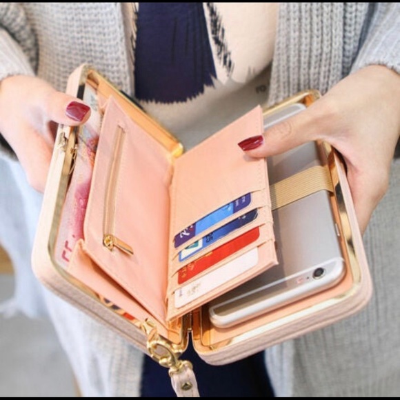 Handbags - 💗🛍LAST ONE.!!NWTpink wallet/phoneholder/clutch